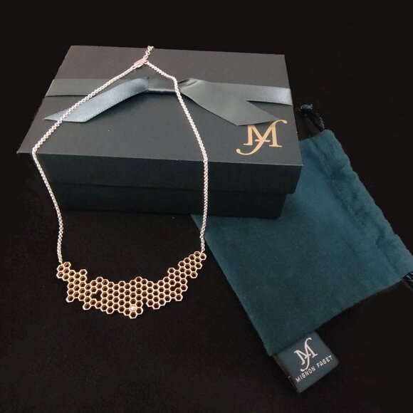 Mignon Faget Hive Collection Honeycomb Necklace - Picture 1 of 7